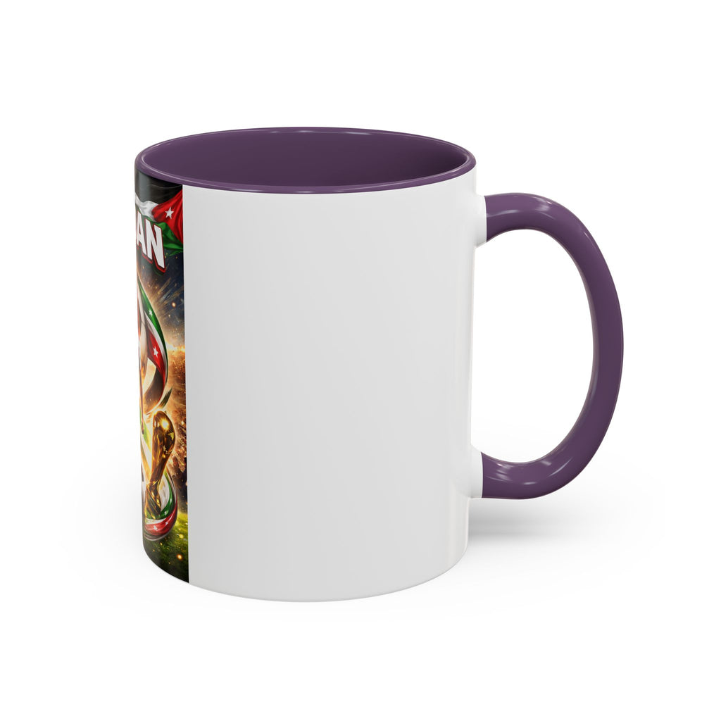 Jordan Soccer Mug — Personalized Jordanian Football Fan Coffee Cup (11/15 oz)