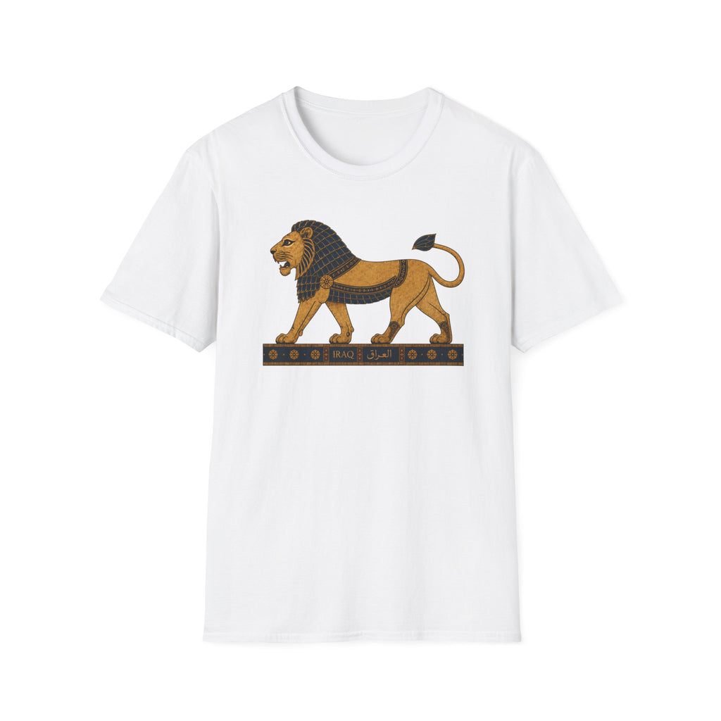 Lion of Babylon Tee — Vintage Iraqi Civilization Graphic T-Shirt