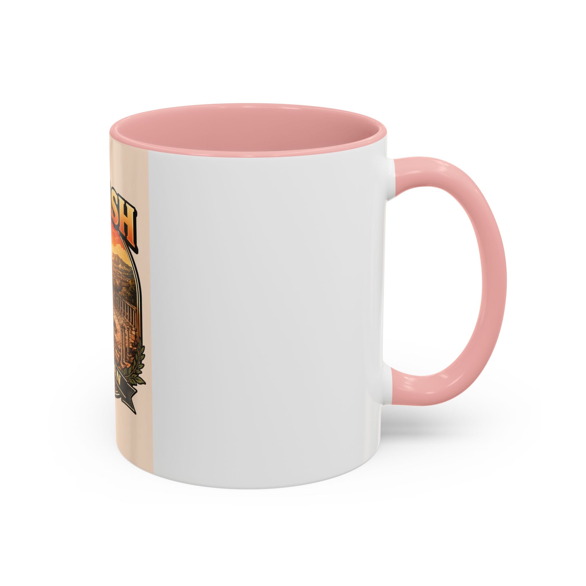 Jerash Jordan Accent Coffee Mug – Vintage Sunset Travel Souvenir (11/15oz)