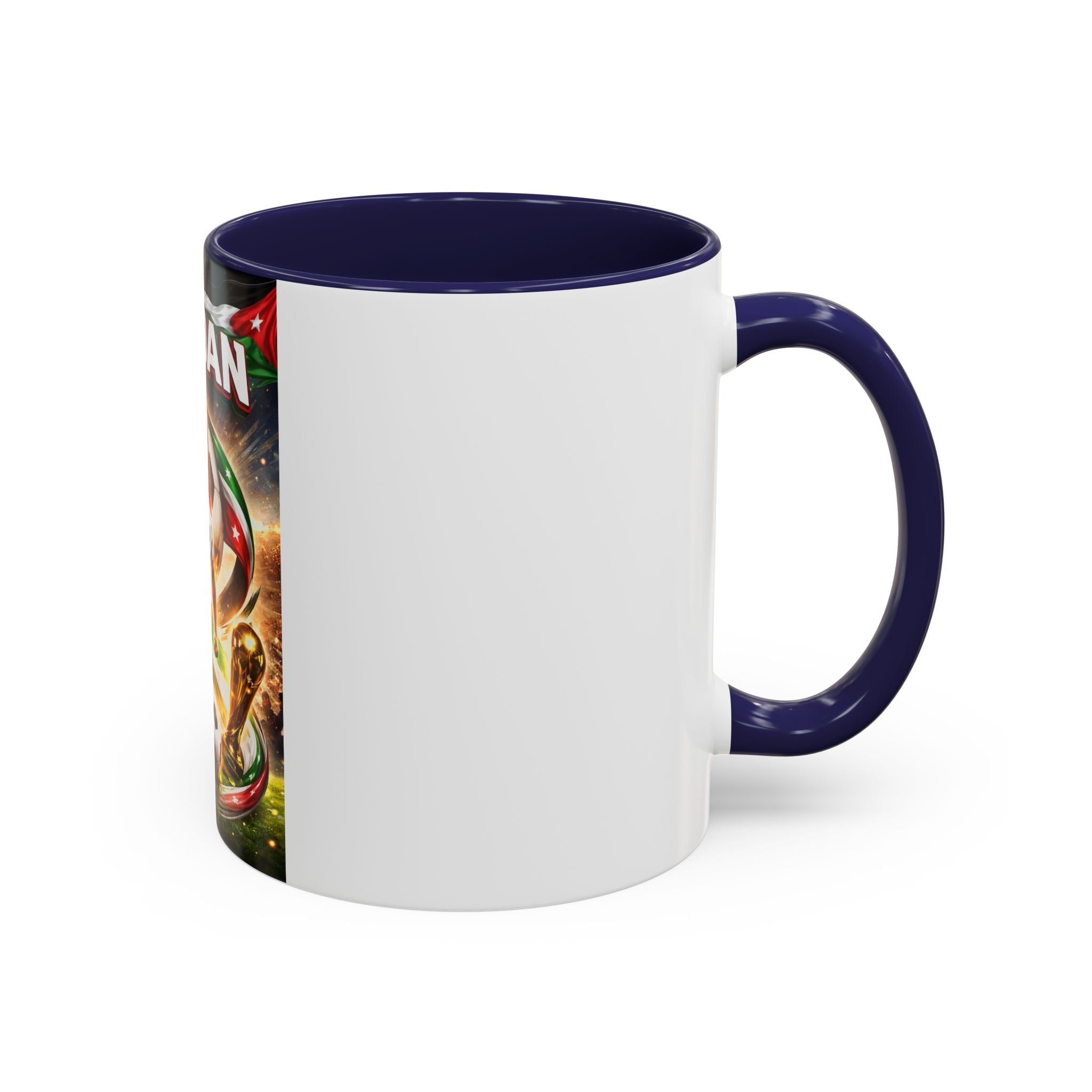Jordan Soccer Mug — Personalized Jordanian Football Fan Coffee Cup (11/15 oz)