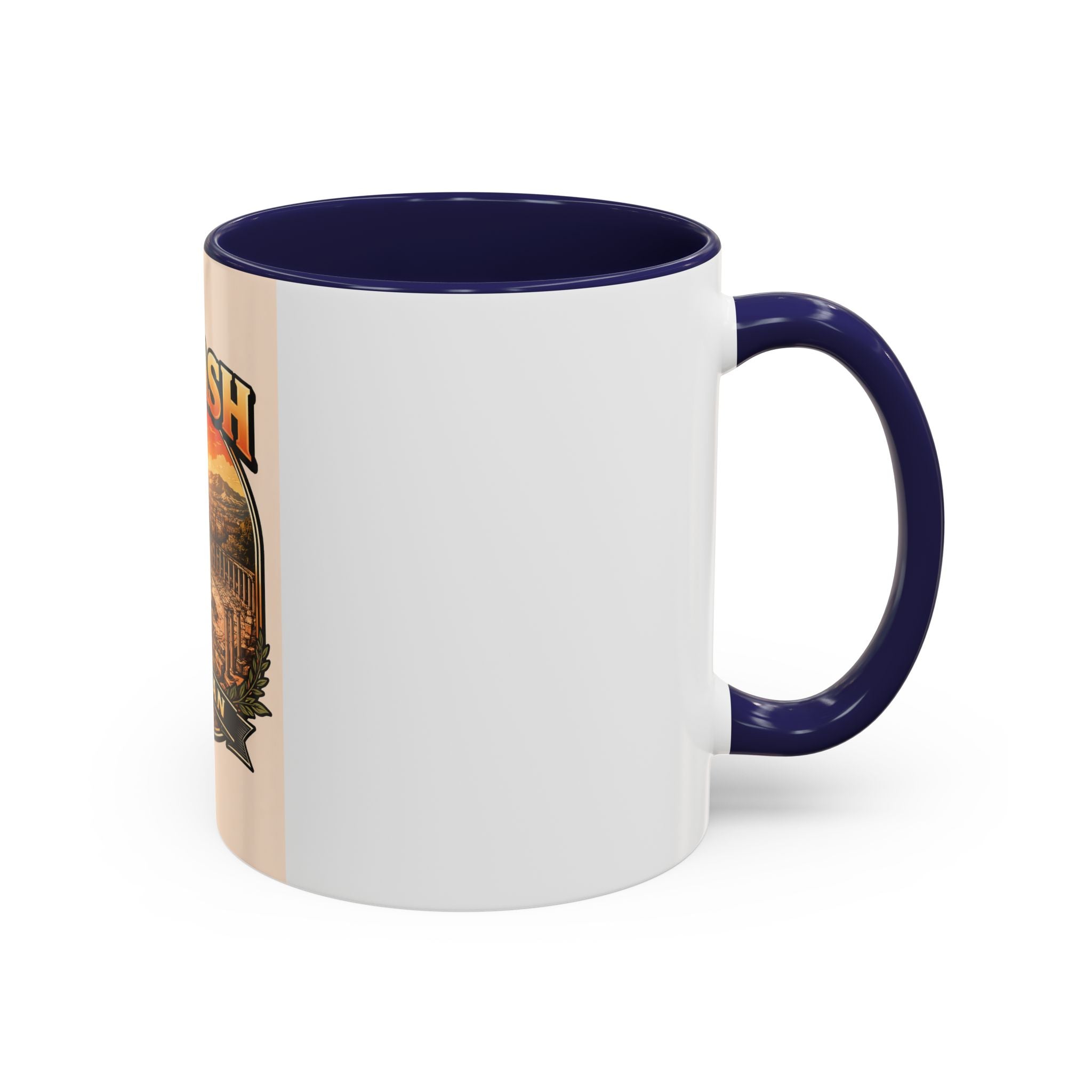 Jerash Jordan Accent Coffee Mug – Vintage Sunset Travel Souvenir (11/15oz)