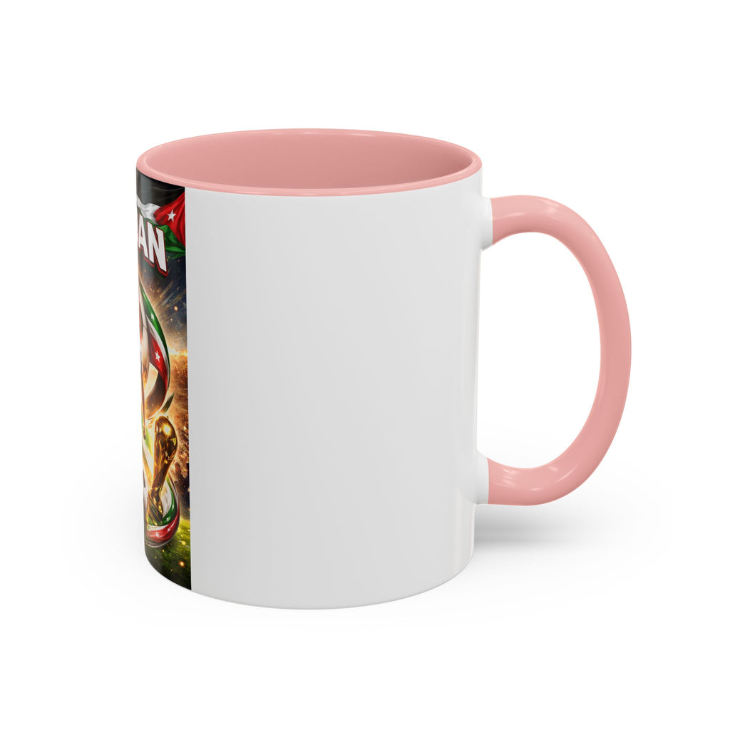 Jordan Soccer Mug — Personalized Jordanian Football Fan Coffee Cup (11/15 oz)