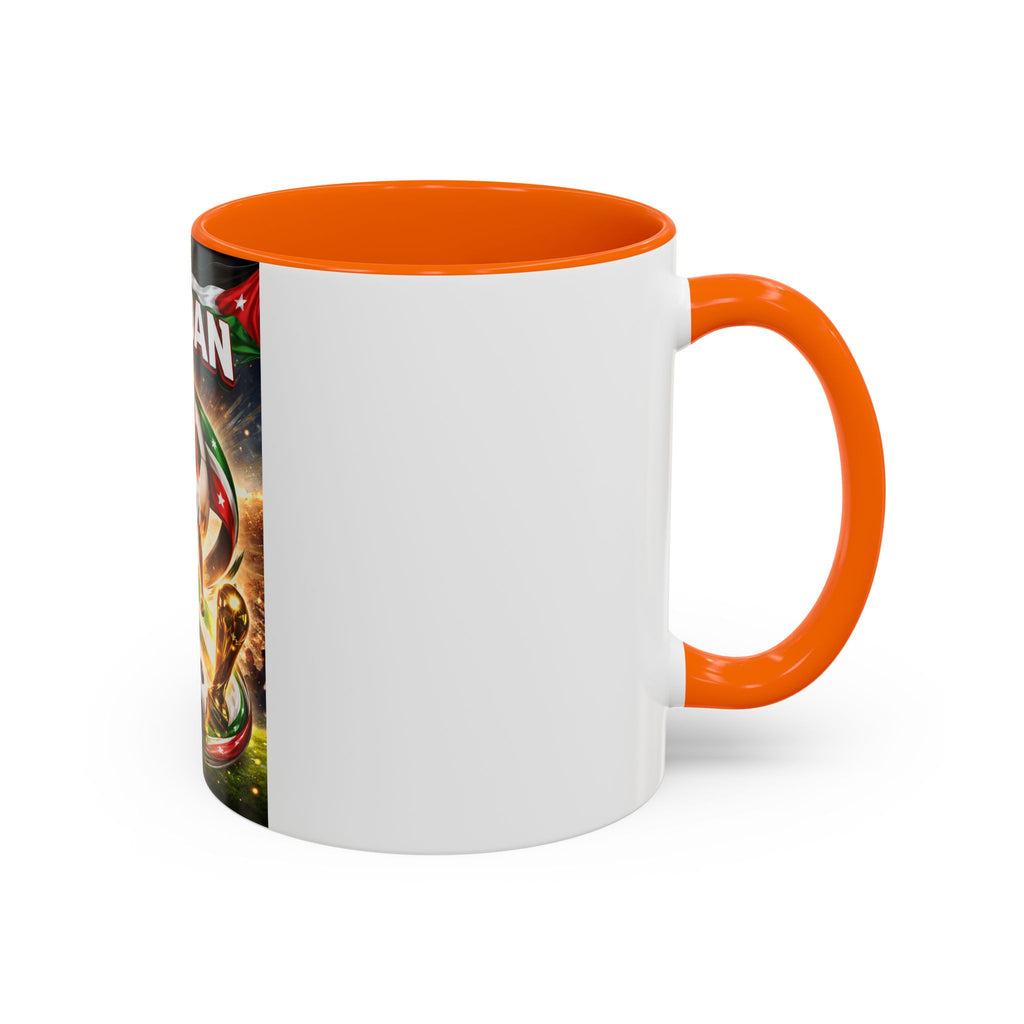 Jordan Soccer Mug — Personalized Jordanian Football Fan Coffee Cup (11/15 oz)