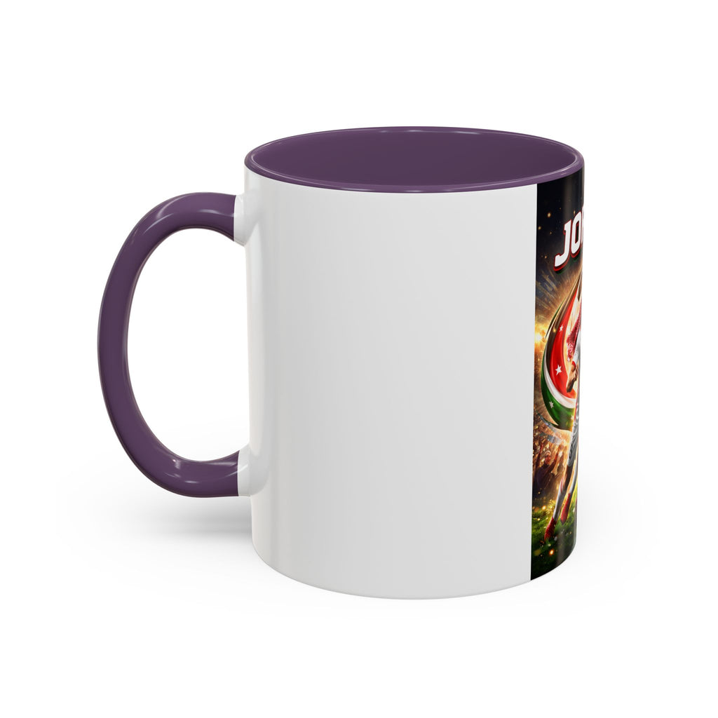 Jordan Soccer Mug — Personalized Jordanian Football Fan Coffee Cup (11/15 oz)