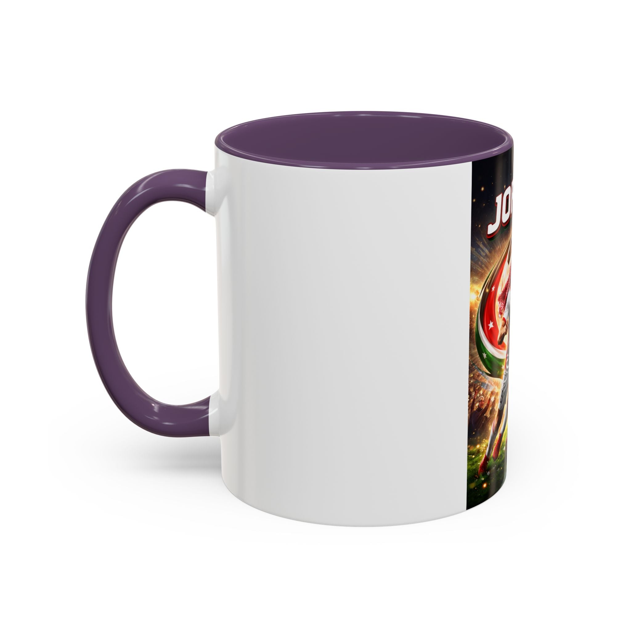 Jordan Soccer Mug — Personalized Jordanian Football Fan Coffee Cup (11/15 oz)