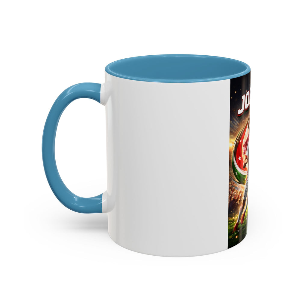 Jordan Soccer Mug — Personalized Jordanian Football Fan Coffee Cup (11/15 oz)