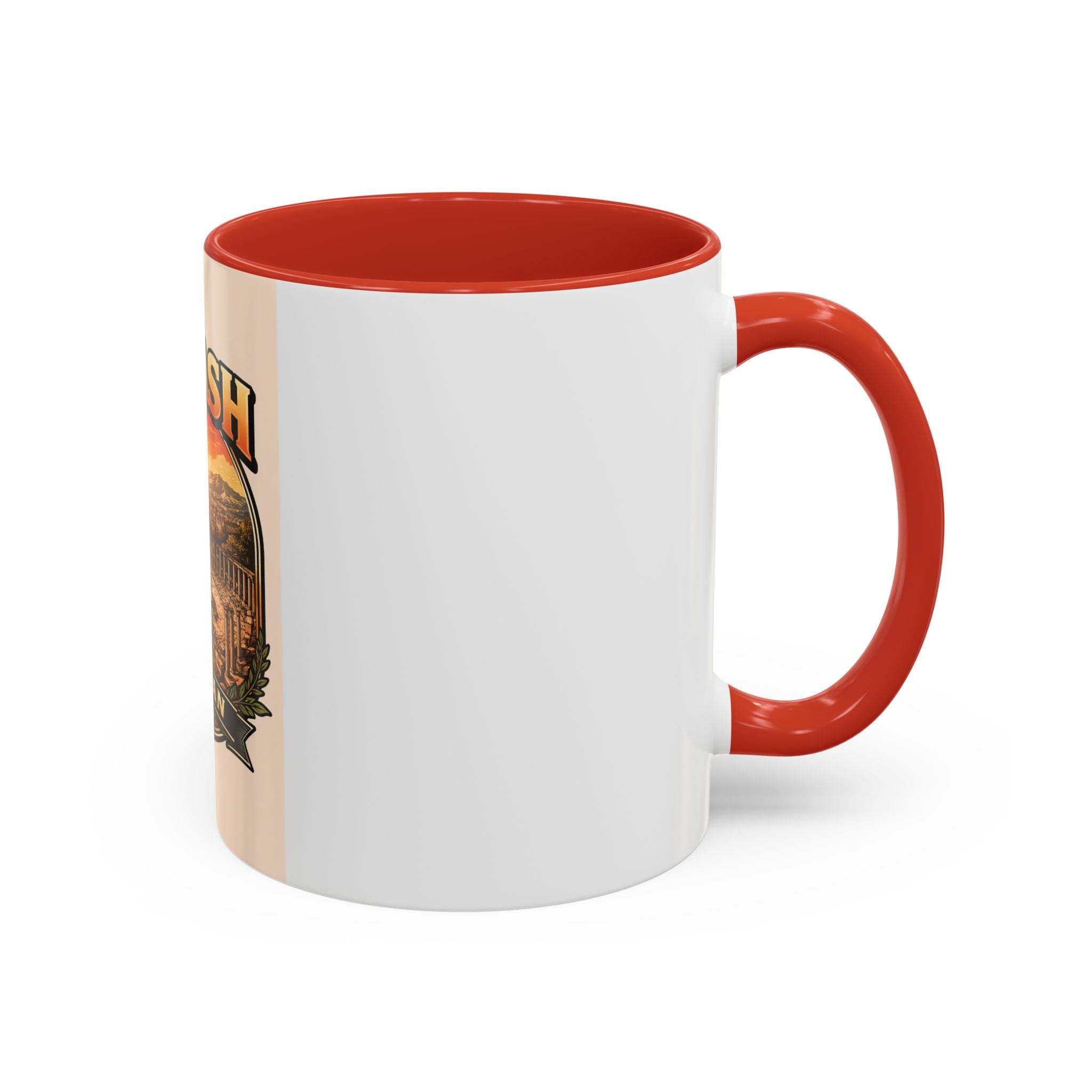 Jerash Jordan Accent Coffee Mug – Vintage Sunset Travel Souvenir (11/15oz)