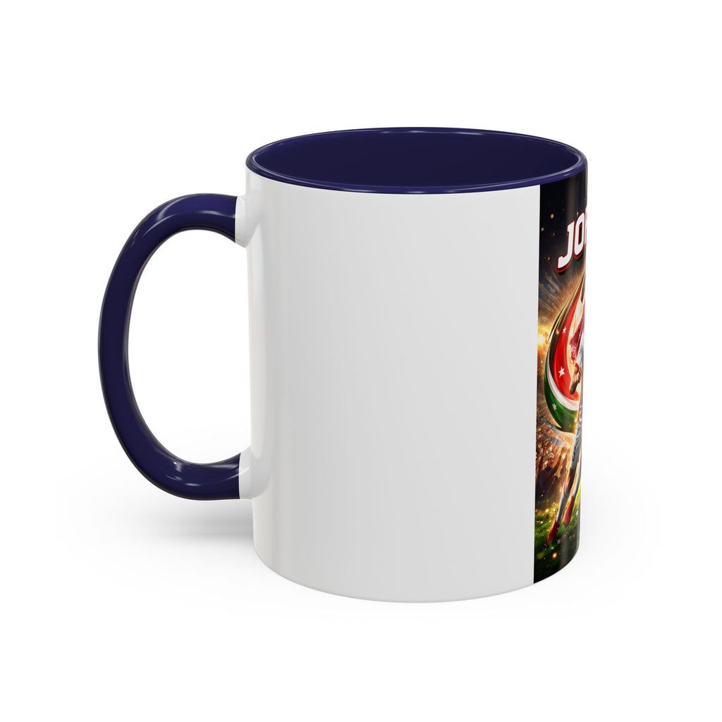 Jordan Soccer Mug — Personalized Jordanian Football Fan Coffee Cup (11/15 oz)