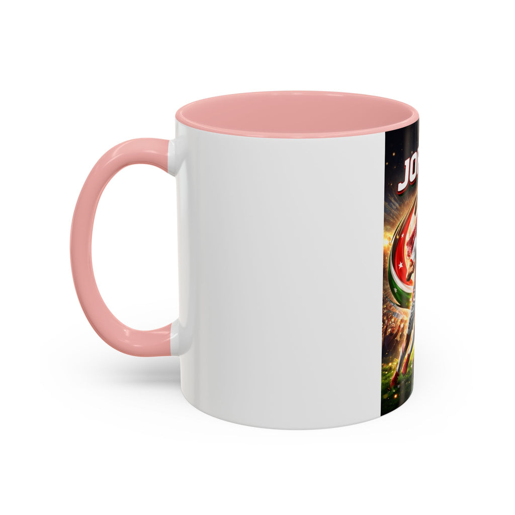 Jordan Soccer Mug — Personalized Jordanian Football Fan Coffee Cup (11/15 oz)