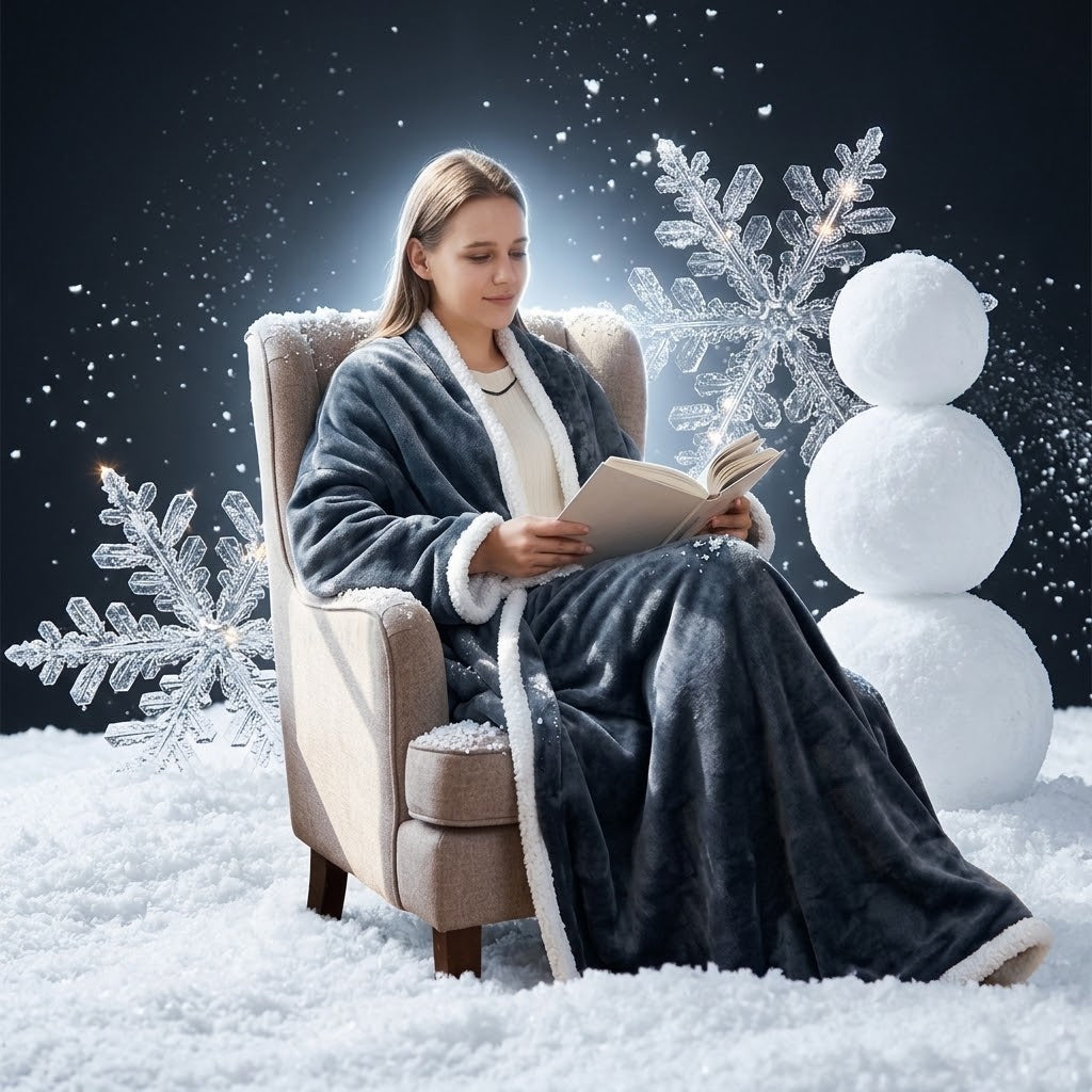 Wearable Electric Heated Blanket